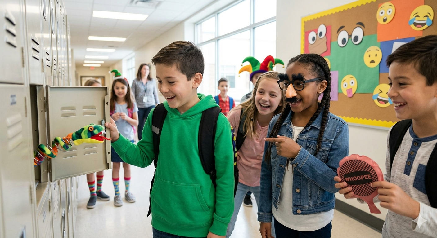 kids on 1st of april